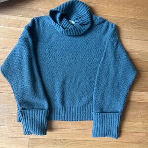 Dark Blue Knit Sweater